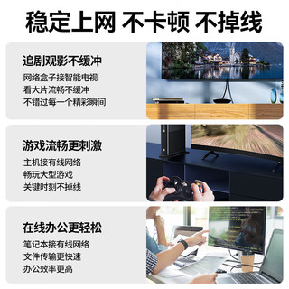  SAMZHE/山泽 千兆 六类网线  2米