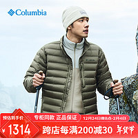 Columbia哥伦比亚2024秋冬户外羽绒服男金点热能保暖鹅绒外套WE9048 397 L 180/100A