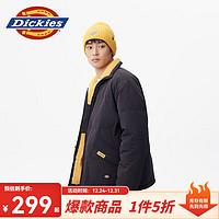 dickies羽绒服 双面两穿放羊羔绒羽绒服外套10923 蜂蜜黄 2XL XXL 充绒量:81g