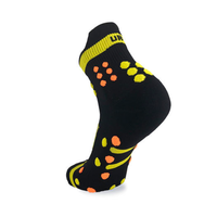 URG  ULTRA RUNNER GEARURG 3D耐力压缩按摩袜 豆豆袜跑马拉松越野袜耐力跑 可 黑黄 XS 34-38（一双装）