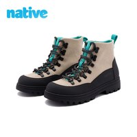 native秋冬新品逃离城市系列户外马丁靴帆布靴女英伦风厚底时尚休闲鞋