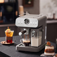 小熊Bear咖啡机办公室家用意式半自动胶囊咖啡浓缩萃取一体机