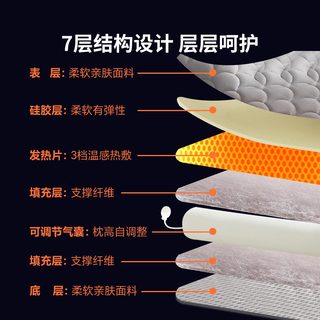 每晚深睡 智能热敷气囊护颈枕