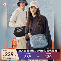 Champion 美国冠军 单肩包 男女通用 时尚百搭 浅蓝