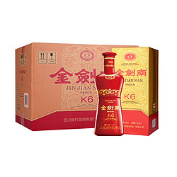 剑南春 金剑南K6 52%vol 浓香型白酒 500ml