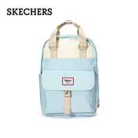 斯凯奇(Skechers)大容量双肩包男女同款背包学院风书包L323U097