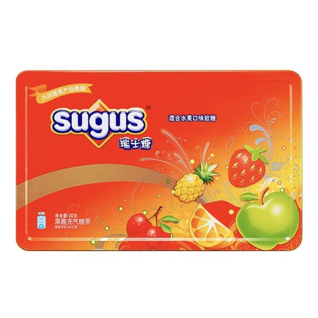88VIP：瑞士糖 sugus 水果软糖 混合口味413g