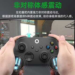 HKII Xbox无线手柄 Series X One S无线蓝牙控制器Series手柄pc游戏手柄 xbox One S无线通用-黑色 xbox Series X无线通用-黑色