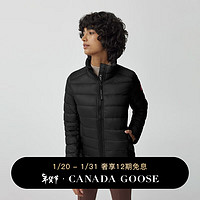 加拿大鹅（Canada Goose）Cypress 女士羽绒夹克羽绒服户外休闲外套 2236L 61 黑色 S