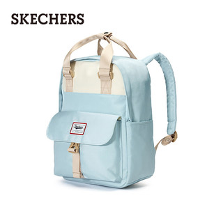 斯凯奇（Skechers）大容量双肩包男女同款背包学院风书包L323U097
