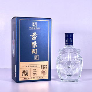 景阳冈52度武松打虎浓香型粮食白酒500ml*6瓶整箱装