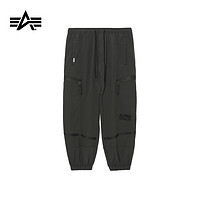 ALPHA INDUSTRIES 男装美式拉链口袋宽松束脚工装长裤 A5XPTM1061LXM