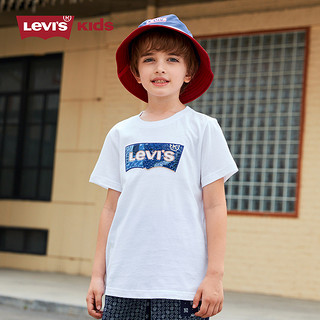 88VIP：Levi's 李维斯 童装儿童T恤年夏季新款中性短袖潮牌中大童纯棉