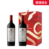Gerard Bertrand 吉哈伯通 传晟888苍穹 科莫斯干红葡萄酒 14.5%Vol 750ml*2 蛇年礼盒套装