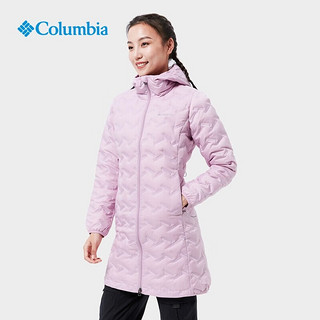 Columbia哥伦比亚羽绒服女秋冬中长款保暖防寒大衣外套 WR0294 572 XXL 