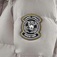 骆驼 CAMEL户外中长款羽绒服工装派克服女款中长款羽绒服舒适保暖外套