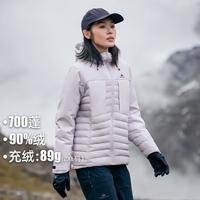 拓路者 Pioneer Camp连帽拼接90绒24年冬季羽绒服登山徒步潮流户外运动保暖外套
