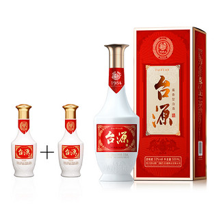 88VIP：台源 贵州茅台 53度 酱香型白酒 500ml+125ml*2瓶