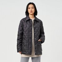 BURBERRY/博柏利 女士聚酰胺贴袋按扣开襟棉服 高端流行