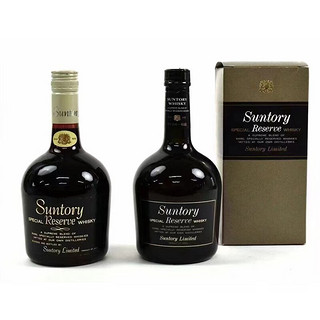 三得利（Suntory）洋酒单一麦芽威士忌 旧版秘藏白头黑头（无盒）