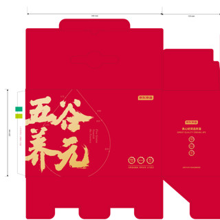 京东京造 红豆薏米粉600g+核桃芝麻黑豆粉600g 礼盒装