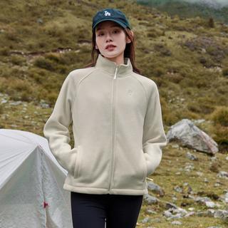 拓路者 Pioneer Camp抓绒衣卫衣女加绒摇粒绒拉链外套内胆户外运动休闲保暖上衣