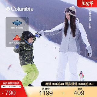 Columbia哥伦比亚户外24秋冬女子热能防水冲锋裤夹棉滑雪裤WR9063 100修身版型 S (155/80A)