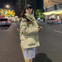 2024冬季女连帽一手长肌理面料羽绒服轻暖舒适休闲外套