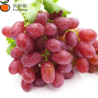 京鲜配 云南无籽红提 2斤 新鲜水果
