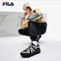 FILA 斐乐男女鞋PANINI复古运动鞋2024帕尼尼复古休闲老爹鞋
