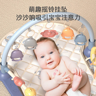 喜煌早教婴儿玩具儿童音乐毯新生儿宝宝早教启智过家家玩具 充电脚踏琴+垫