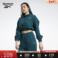 Reebok 锐步 官方新款女子COVERUP经典套头衫HH9738 HH9738 A/S