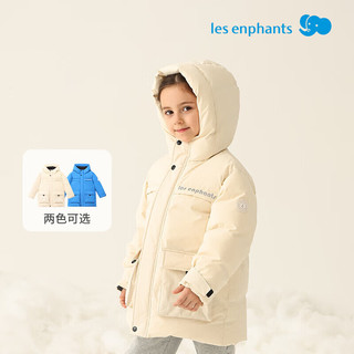 丽婴房（Les enphants）儿童羽绒服男童工装羽绒服女童中长款加厚羽绒服