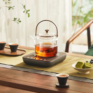 鸣盏电陶炉煮茶器煮茶提梁壶