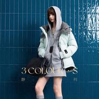 【2024冬款】极寒鹅绒服高充绒白鹅绒羽绒服时尚保暖面包服女