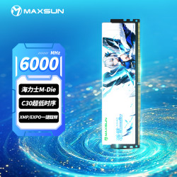 铭瑄 瑷雪DDR516G 内存条电脑二次元D5海力士Mdie64006000内存