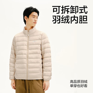 网易严选24秋冬石下 男女式三合一羽绒轻量冲锋衣