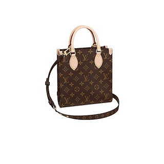 LOUIS VUITTON Sac Plat BB小号手袋经典老花21.5x9x22cm