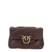 Pinko 品高 女士 Shoulder bag woman  单肩包 100038A0F Brown-仓O74a