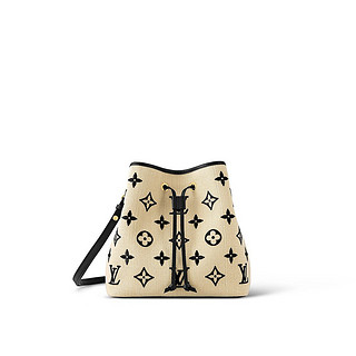 LOUIS VUITTON(路易威登) 女士POCHETTE MÉTIS EAST WEST Noir Beige-仓F48a