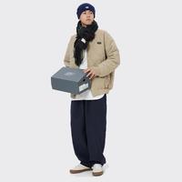 JNXS江南先系菱格秋冬外套男士棉衣潮牌棒球服装工装棉服