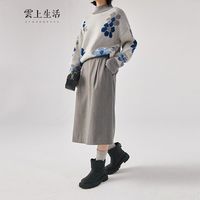 云上生活秋冬a字半身裙Q6330X