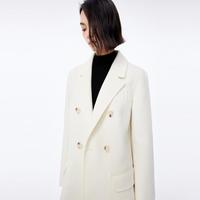 丽丽 LILY【2023冬】全绵羊毛气质通勤款中长款毛呢外套大衣小个子