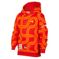 NIKE耐克大童CLUB FLC HDY HBR百搭运动连帽卫衣套衫HV8964-657 S