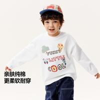 【纯棉T恤】迷你巴拉 MINI BALA 巴拉男女童亲肤柔软透气萌趣长袖T恤冬