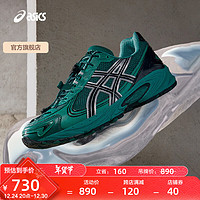 ASICS 亚瑟士 运动老爹鞋男鞋女鞋透气复古时尚跑鞋 GEL-KAHANA TR V4 绿色/黑色 40