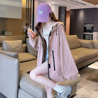 唐狮 |春季女连帽拉链宽松工装外套酷帅休闲百搭时尚别致