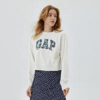 Gap女装春秋季LOGO法式圈织软卫衣591042时尚休闲运动上衣