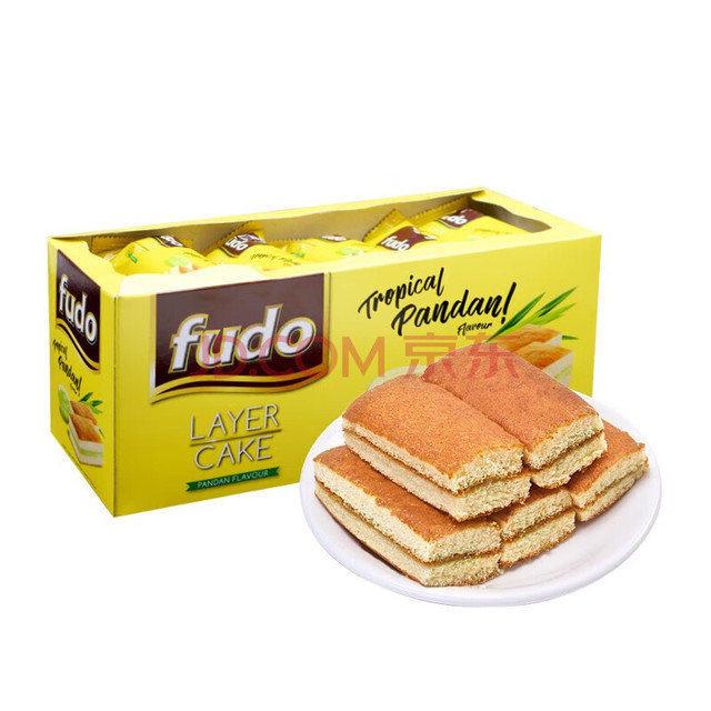 fudo 福多 香兰味蛋糕 432g 24枚