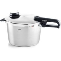 Fissler 菲仕乐 Vitavit Premium / 压力锅(8 升,直径 26 厘米)不锈钢压力锅,4 个烹饪级别,包括插入式 - 感应